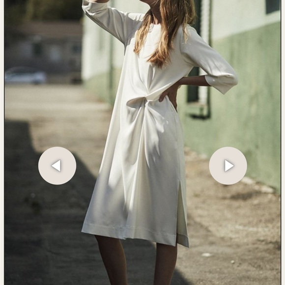 Mijeong Park Garmentory Dress Knot Drape Dress XS Stunning - Picture 11 of 11